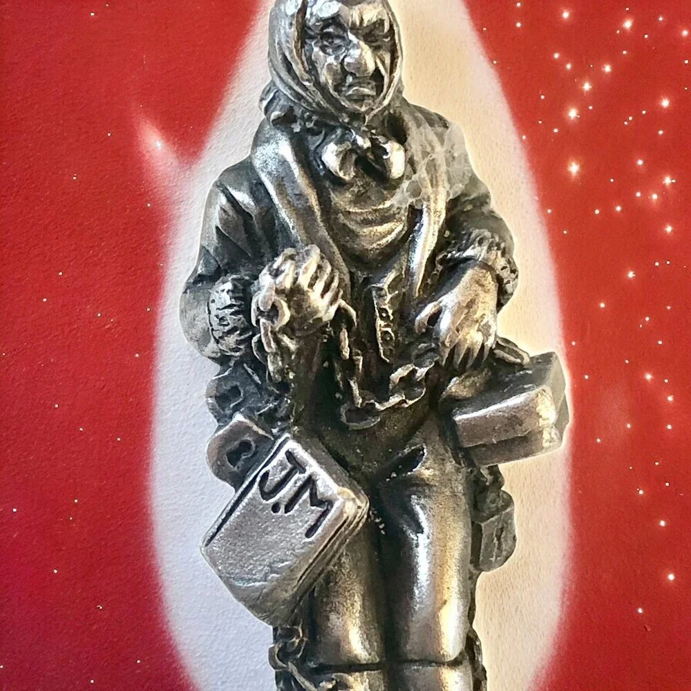 Reed & Barton Vintage A Christmas Carol Spoon 3rd Edition Marley's Ghost